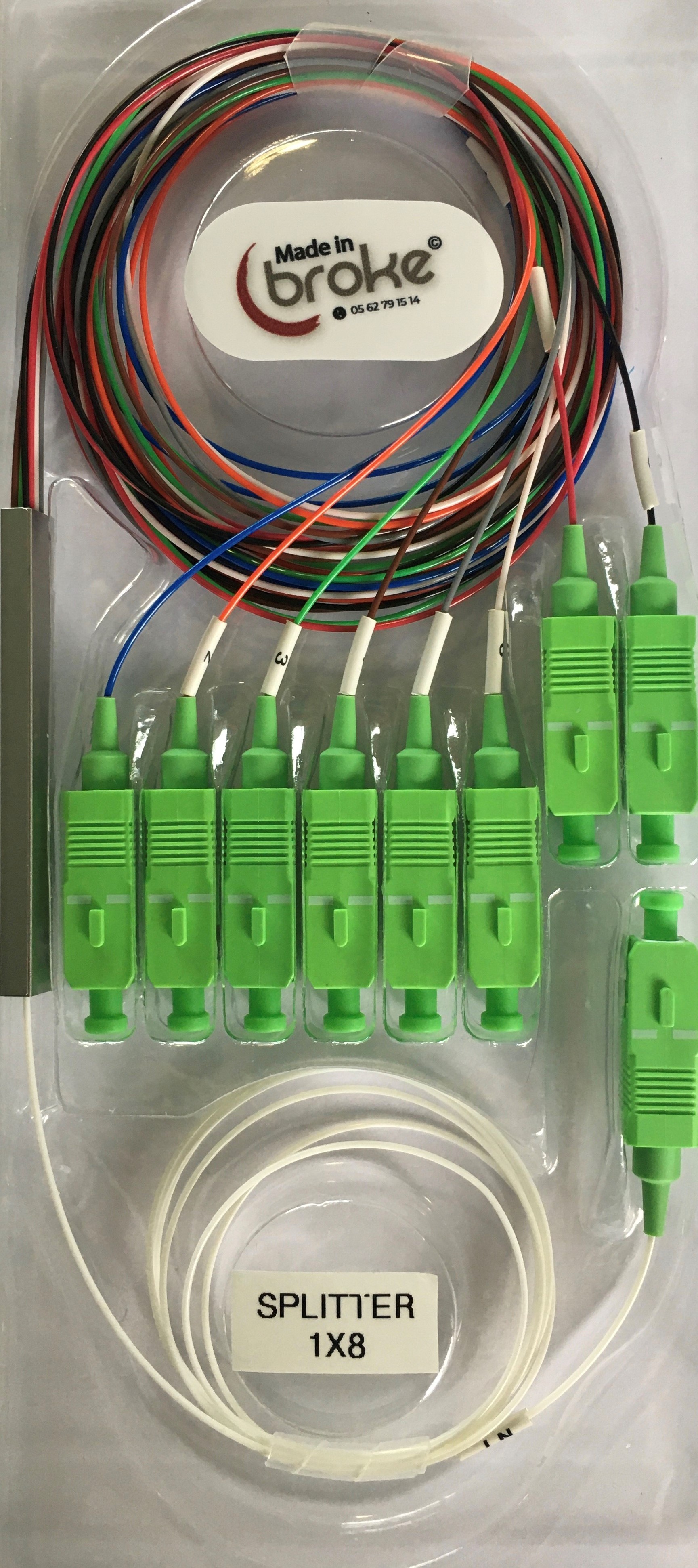 MIB SPLITTER PLC 1X8